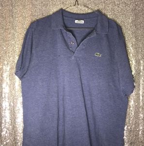 lacoste vintage polo shirt